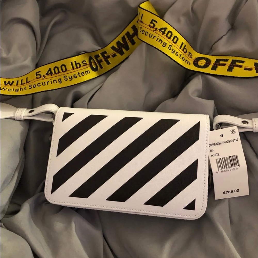 Off-White binder clip bag crossbody